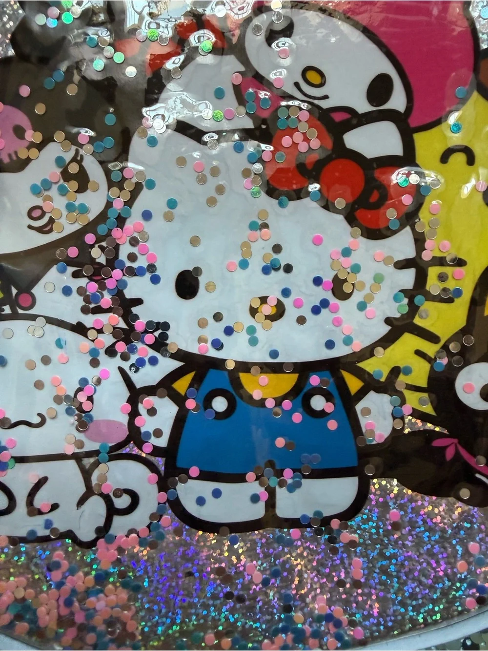 Hello Kitty and friends  color changing Sequin Backpack NWT